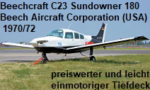 Beechcraft C23 Sundowner 180