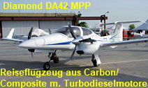 Diamond DA42 MPP - Reiseflugzeug aus Carbon