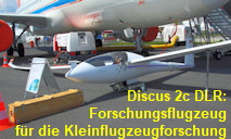 Discus 2c DLR - neues Forschungsflugzeug für die Kleinflugzeugforschung