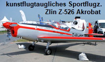 Zlin Z-526 Akrobat - Sportflugzeug