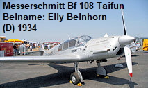 Messerschmitt Bf 108 Taifun