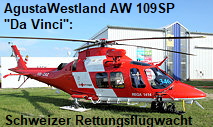 AgustaWestland AW 109SP "Da Vinci": Helikopter der Schweizerischen Rettungsflugwacht