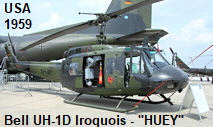 Bell UH-1D Iroquois - "HUEY": der meistgebaute Hubschrauber der westlichen Welt