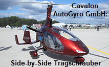 Cavalon - AutoGyro GmbH: Der erste Side-by-Side Tragschrauber (Gyrocopter)