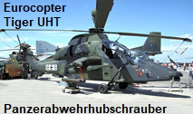 Eurocopter Tiger UHT: Unterstützungshubschrauber der Waffengattung Heer als Panzerabwehrhubschrauber