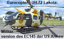 Eurocopter UH-72 Lakota: Light Utility Helicopter (LUH)-Programm der US-Armee (Militärversion des EC 145)