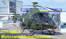 PZL SW-4: Mehrzweck-Hubschrauber des polnischen Herstellers PZL Swidnik mit Turbinenantrieb
