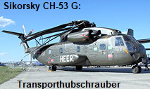 Sikorsky CH-53 G: Transporthubschrauber der Waffengattung Heer