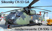 Sikorsky CH-53 GA (German Advanced): runderneuertes Waffensystem der Version CH-53G 