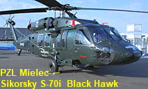 Sikorsky S-70i  Black Hawk: Der Hubschrauber ist eine in Polen bei PZL Mielec hergestellte Exportversion