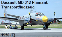 Dassault MD 312 Flamant: Französisches Transportflugzeug von 1950