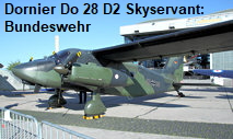Dornier Do 28 D2 Skyservant: Flugzeug der Bundeswehr mit Stummelflügel als Motorträger