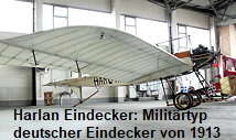 Harlan Eindecker: Militärtyp von 1913