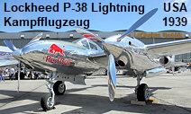 Lockheed P38 Lightning: Kampfflugzeug der USA des Zweiten Weltkrieges