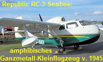 Republic RC-3 Seabee: amphibisches Ganzmetall-Kleinflugzeug von 1945