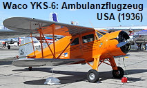 Waco YKS-6: Das Flugzeug wurde 1936 als Ambulanzflugzeug gebaut