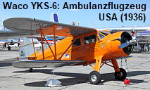 Waco YKS-6: Das Flugzeug wurde 1936 als Ambulanzflugzeug gebaut