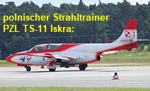 PZL TS-11 Iskra: polnischer Strahltrainer der Kunstflugstaffel Biallo-Czerwone Iskry