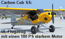 Carbon Cub SS: UL-Flugzeug mit einen 180 PS starken Motor