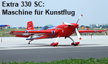 Extra 330 SC: Maschine für Kunstflug