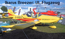 Ikarus Breezer: Ultraleicht-Flugzeug, das als Reise- und Sportflugzeug konzipiert wurde