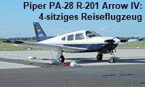 Piper PA-28 R-201 Arrow IV:  4-sitziges Reiseflugzeug