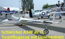 Schleicher ASW 20 CL: Segelflugzeug mit Düsenantrieb