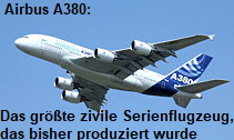 Airbus A380: Das größte Verkehrsflugzeug der Welt