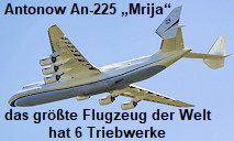 Antonow An-225 - Flug