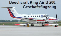 Beechcraft King Air B 200: Geschäftsflugzeug