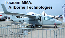 Tecnam MMA (Multi Mission Aircraft): Luftfahrtunternehmen Airborne Technologies, das sich auf Beobachtungs- und Vermessungsmissionen in der Luft inklusive Datenverarbeitung und auf den Verkauf von kompletten Luftfahrzeug-Sensorplattformen spezialisiert hat