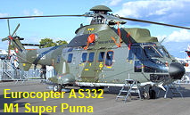 Eurocopter AS 332 M1 Super Puma: Militärhubschrauber der “Swiss Air Force”