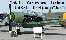 Yak-18- Yakowlew - UdSSR