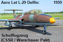 Aero Let L-29 Delfin: Schulflugzeug (CSSR / Warschauer Pakt) - Erstflug (XL-29): 1959