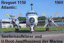 Breguet 1150 Atlantic: Seefernaufklärer und U-Boot-Jagdflugzeug der deutschen Marine