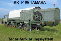 KRTP-86 TAMARA: passiv-elektronisches Radar-Aufklärungssystem tschechischer Bauart