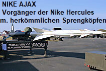 Nike Ajax: Vorgängermodell der Nike Hercules mit herkömmlichen Sprengköpfen