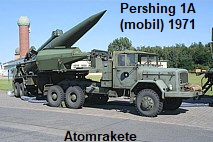 Pershing 1A Rakete: Flugkörper der 1960er Jahre mit Atomsprengkopf