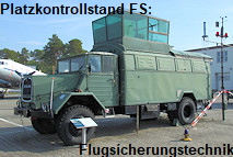 Platzkontrollstand FS: mobile Flugsícherungstechnik