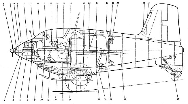 Me-163-Skizze