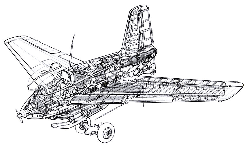 Me 163 B - Skizze