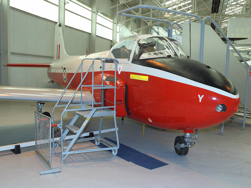 BAC Jet Provost T3: Jet-Trainer der Royal Air Force (RAF) mit Doppelsteuerung