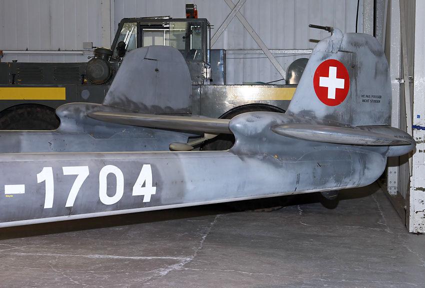 DH 112 Venom - Heckansicht