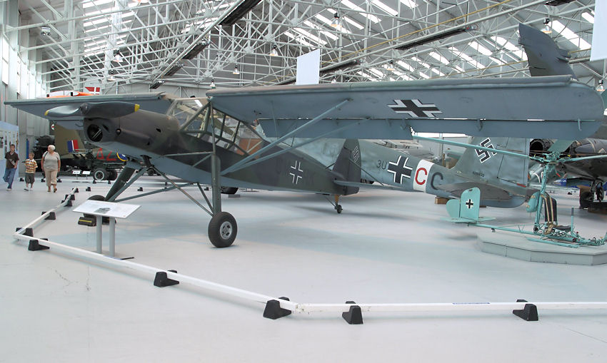 Fiesler Fi 156 C7 Storch: Das Flugzeug wurde in den Gerhard-Fieseler-Werken in Kassel gebaut