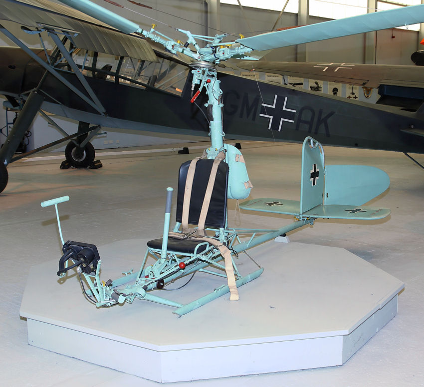 Focke Achgelis FA-330 Bachstelze: motorloser Tragschrauber des 2. Weltkrieges
