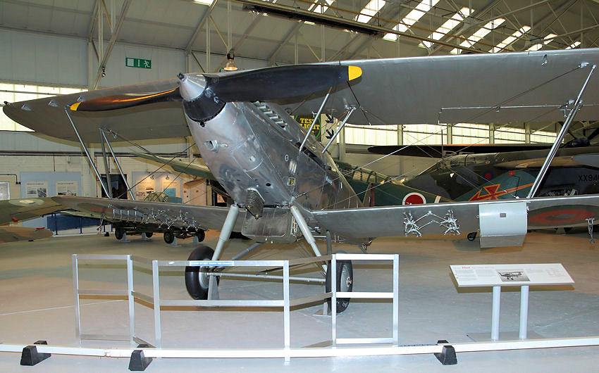 Hawker Hind - Bugansicht