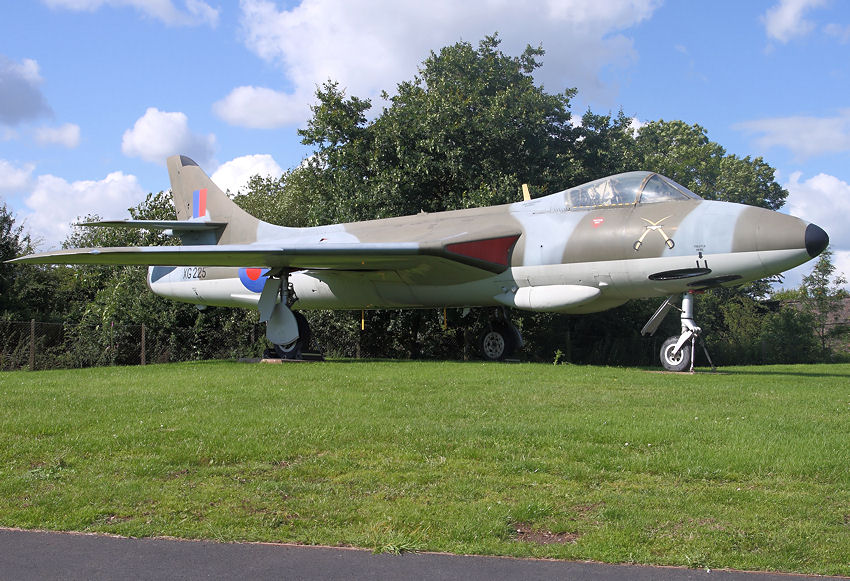 Hawker Hunter: englisches Jagd- und Jagdbombenflugzeug