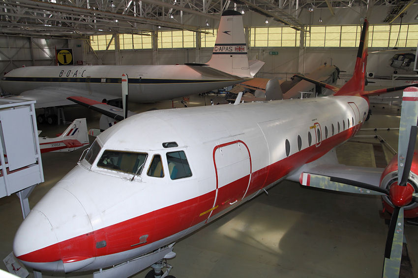 Hawker Siddely Andover: zum Radarflugzeug umgebautes Passagierflugzeug