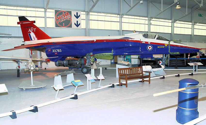 SEPECAT Jaguar ACT: Das Testflugzeug diente zur Entwicklung des Fly-by-wire Systems für den Eurofighter