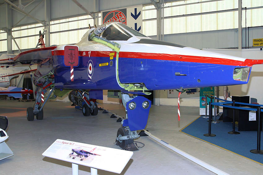 SEPECAT Jaguar ACT: Das Testflugzeug diente zur Entwicklung des Fly-by-wire Systems für den Eurofighter